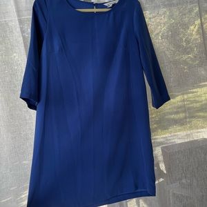BCBG blue shift dress